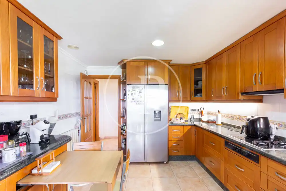Cocina de Casa o chalet en venta en Sagunto / Sagunt con Aire acondicionado, Calefacción y Jardín privado