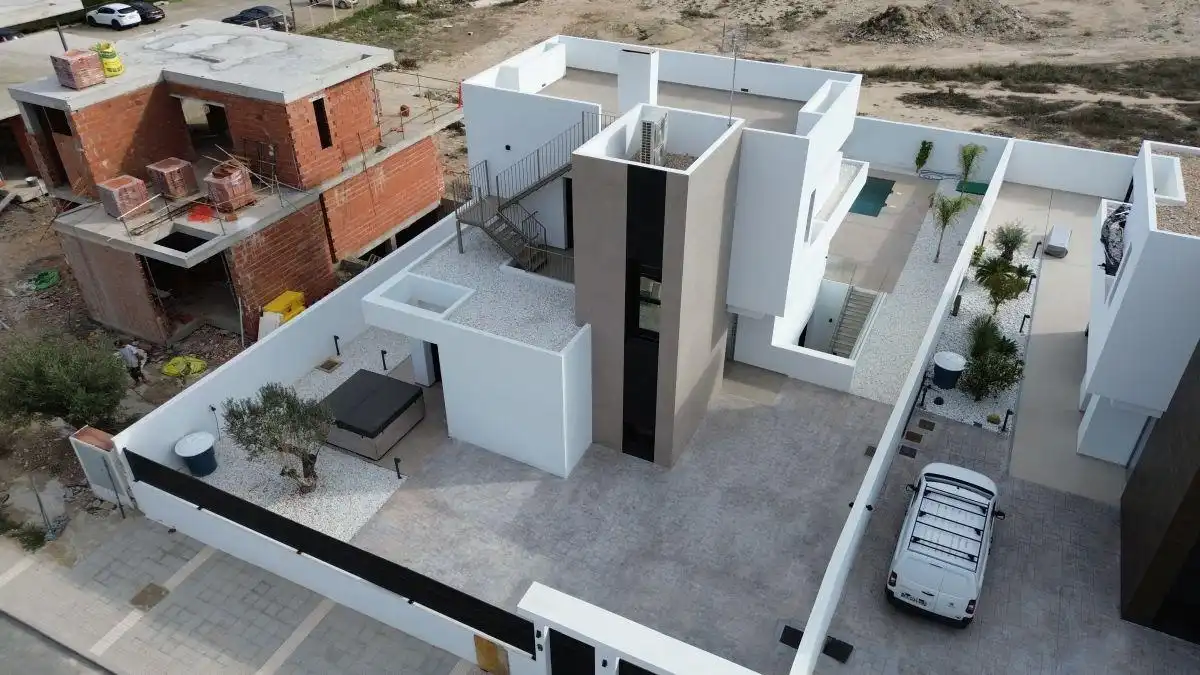 Vista exterior de Casa o chalet en venta en Sant Joan d'Alacant