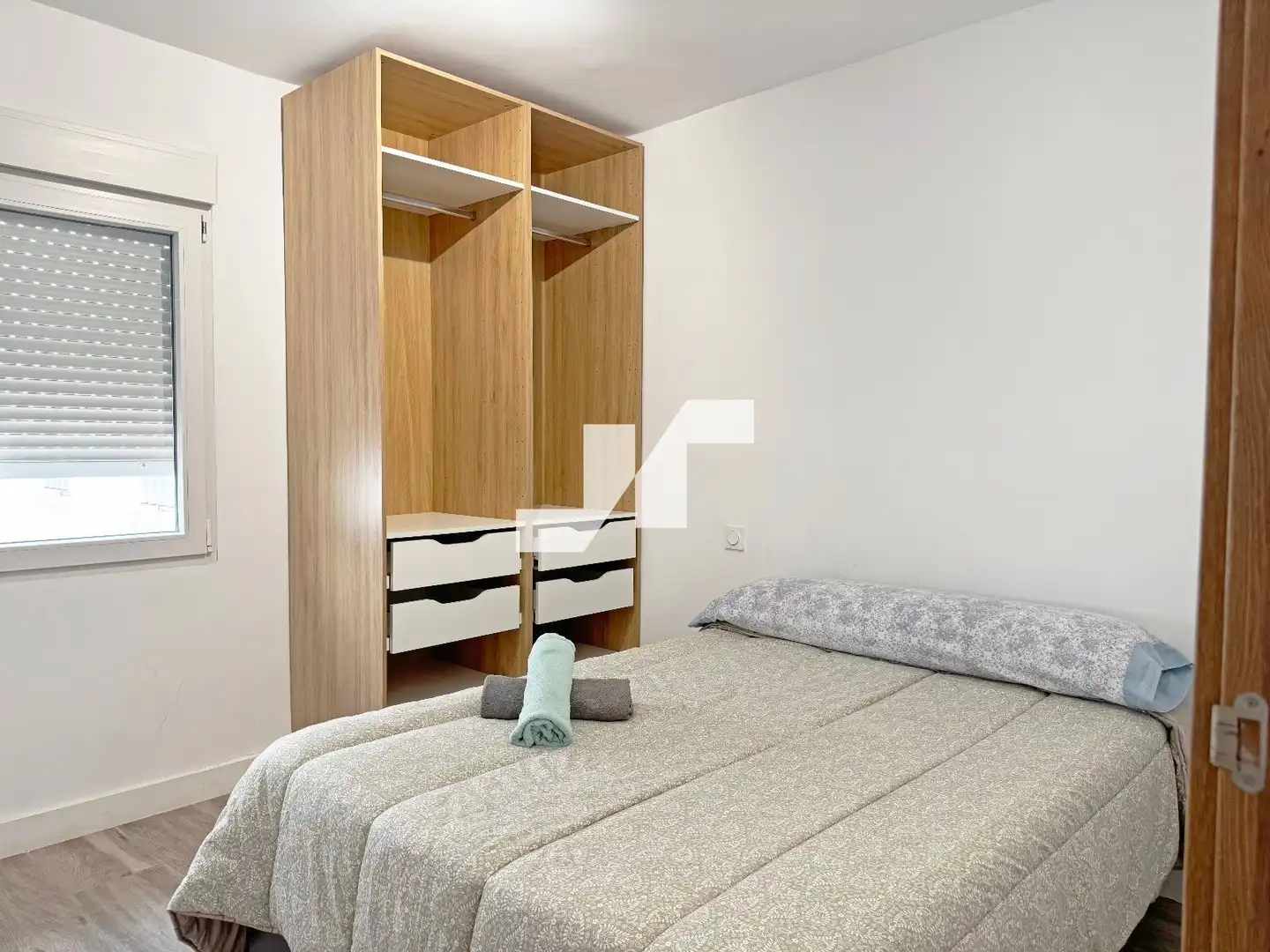 Bedroom of Flat for sale in Burriana / Borriana  with Air Conditioner, Heating and Terrace