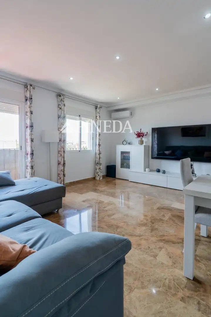 Living room of Flat for sale in Puçol  with Air Conditioner and Balcony