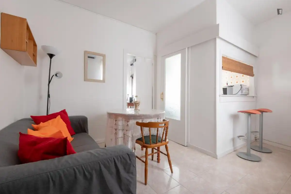 Sala d'estar de Casa o xalet de lloguer en Madrid amb Moblat, Forn i Rentadora
