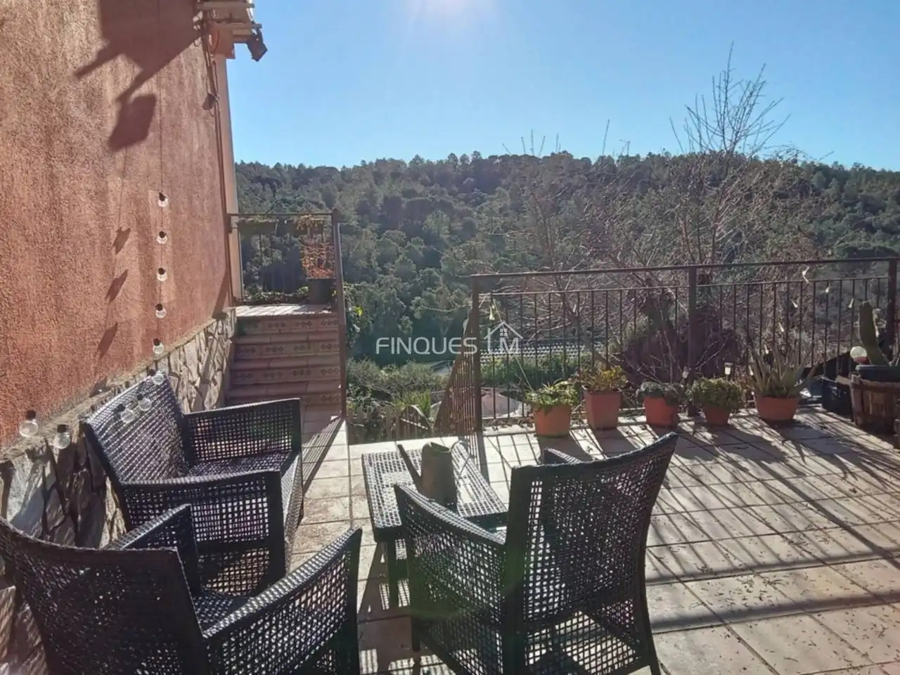 Terrassa de Casa o xalet en venda en Tordera amb Calefacció, Jardí privat i Terrassa