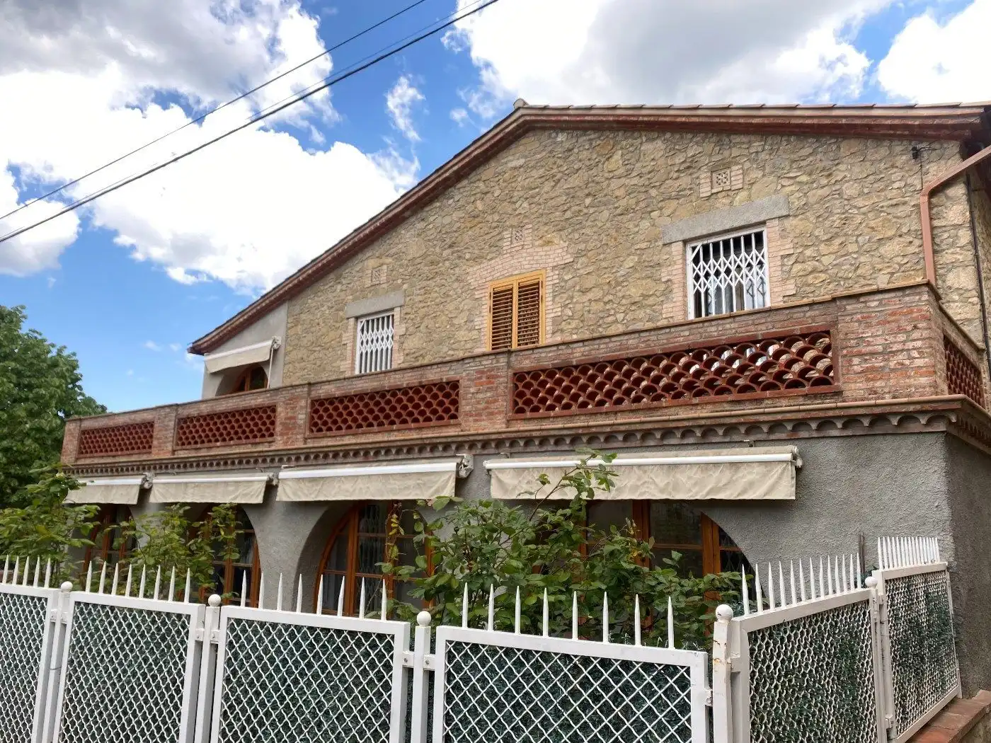 Vista exterior de Casa adosada en venda en Castellterçol