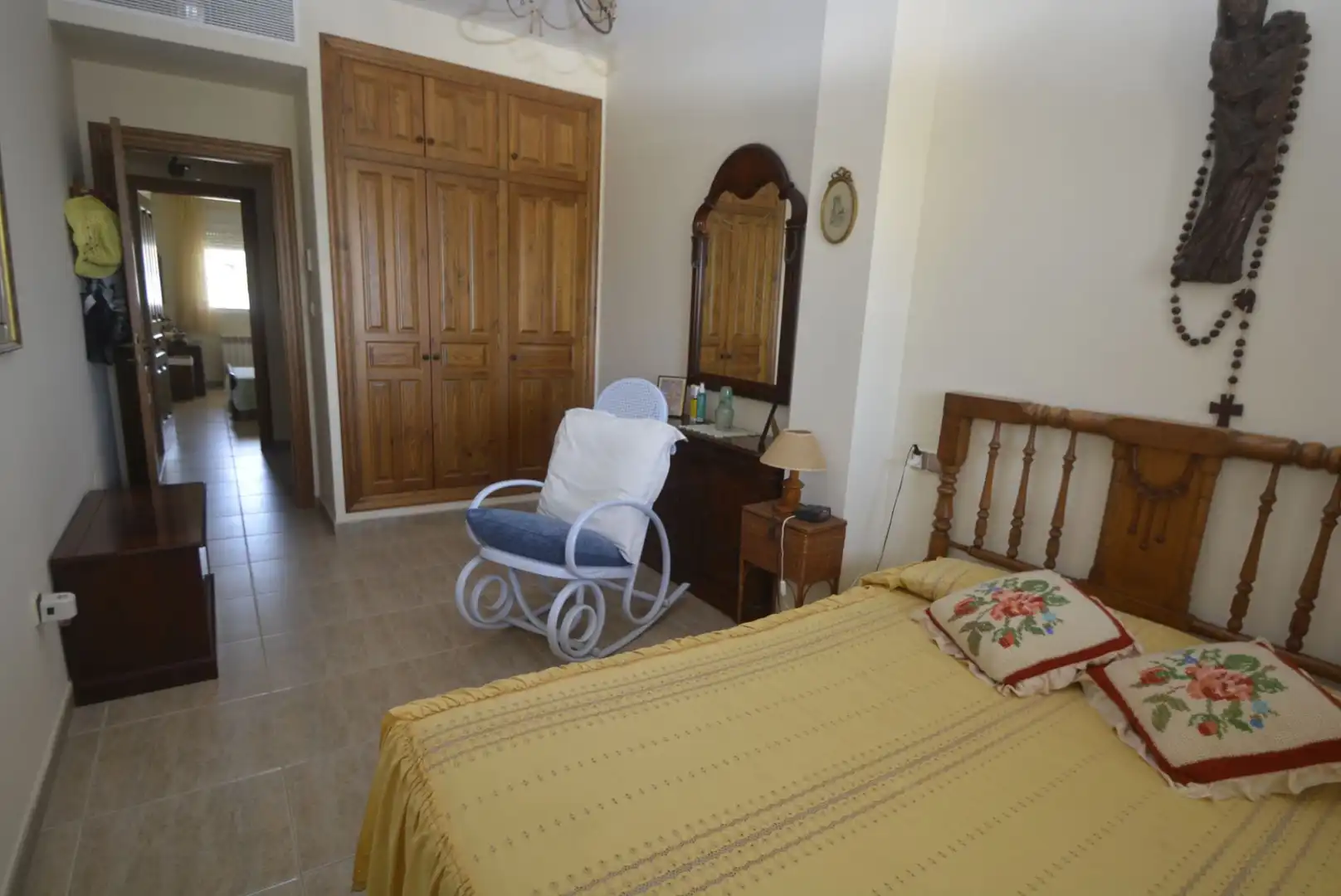 Schlafzimmer von Haus oder Chalet zum Verkauf in Molina de Segura mit Klimaanlage, Heizung und Privatgarten