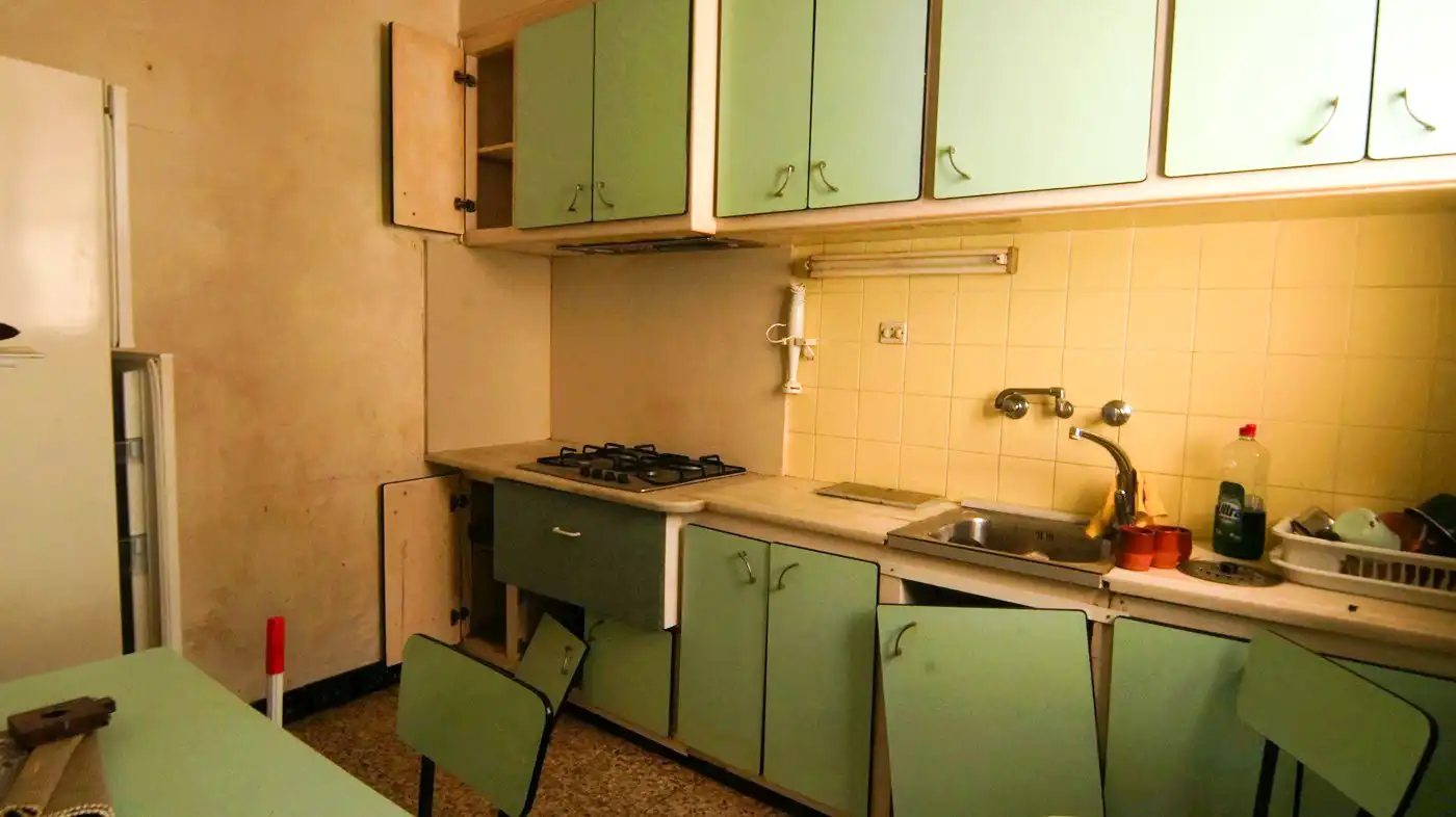 Cuina de Casa adosada en venda en Móra la Nova amb Calefacció, Terrassa i Moblat