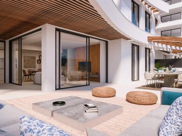 Apartament amb balcó en venda a Puerto Marina