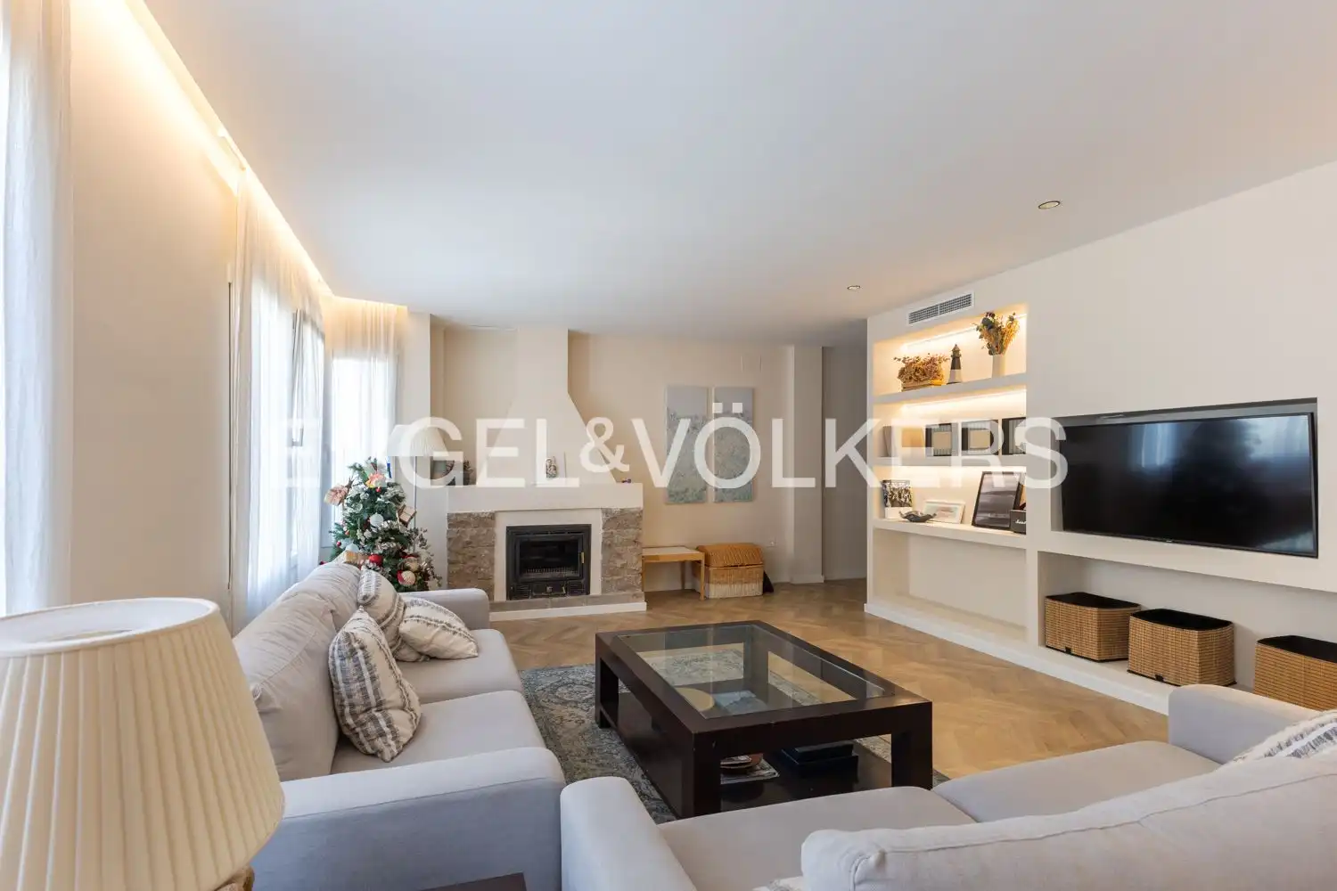 Sala de estar de Apartamento en venta en Valencia con Aire acondicionado, Calefacción y Parquet