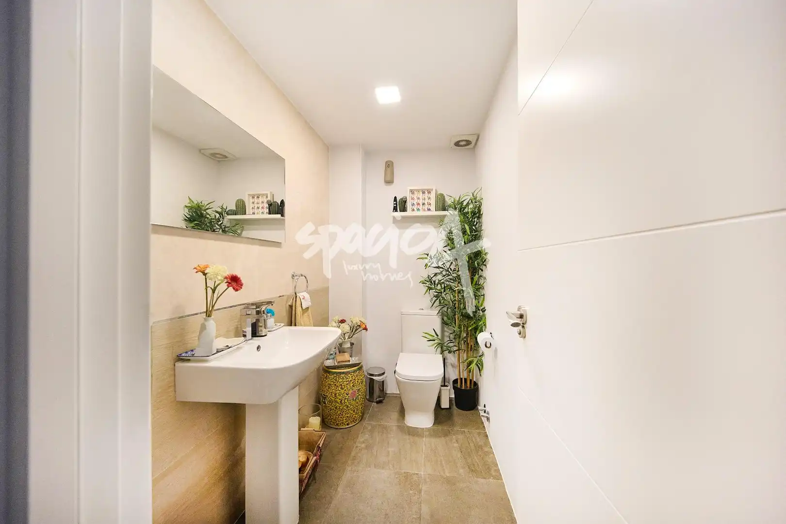 Bany de Casa o xalet de lloguer en Villanueva de la Cañada amb Calefacció, Jardí privat i Parquet