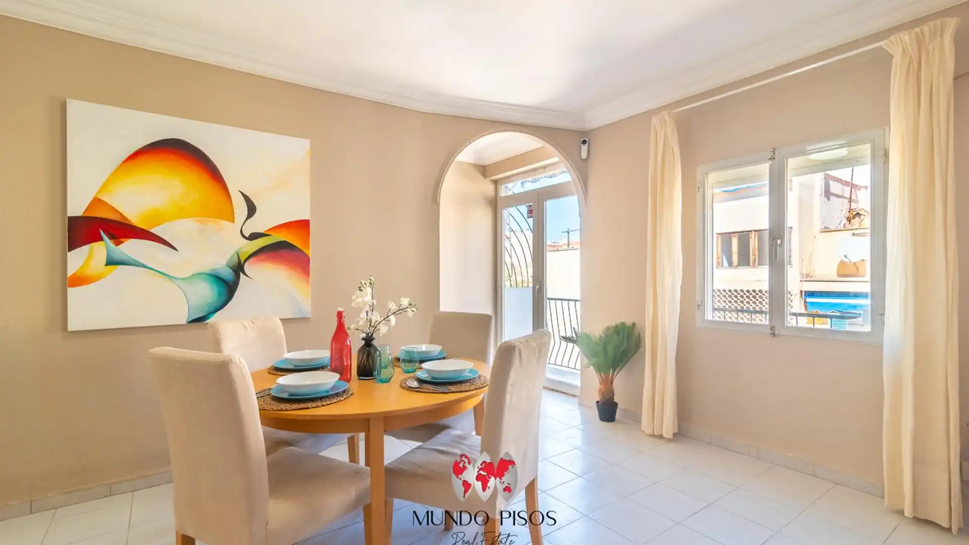 Comedor de Piso en venta en  Palma de Mallorca con Aire acondicionado, Calefacción y Terraza