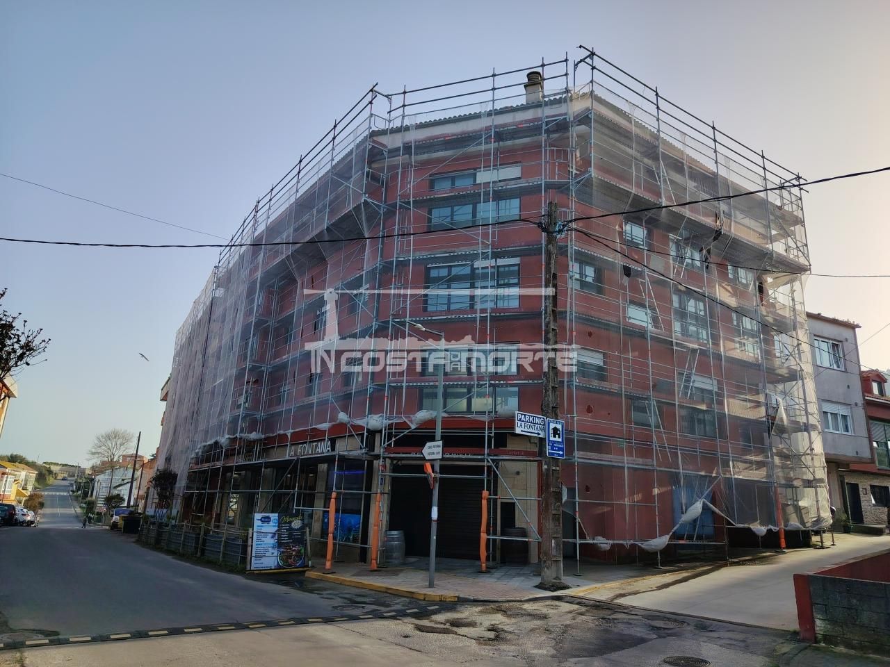 Vista exterior de Piso en venta en Fisterra con Calefacción y Trastero