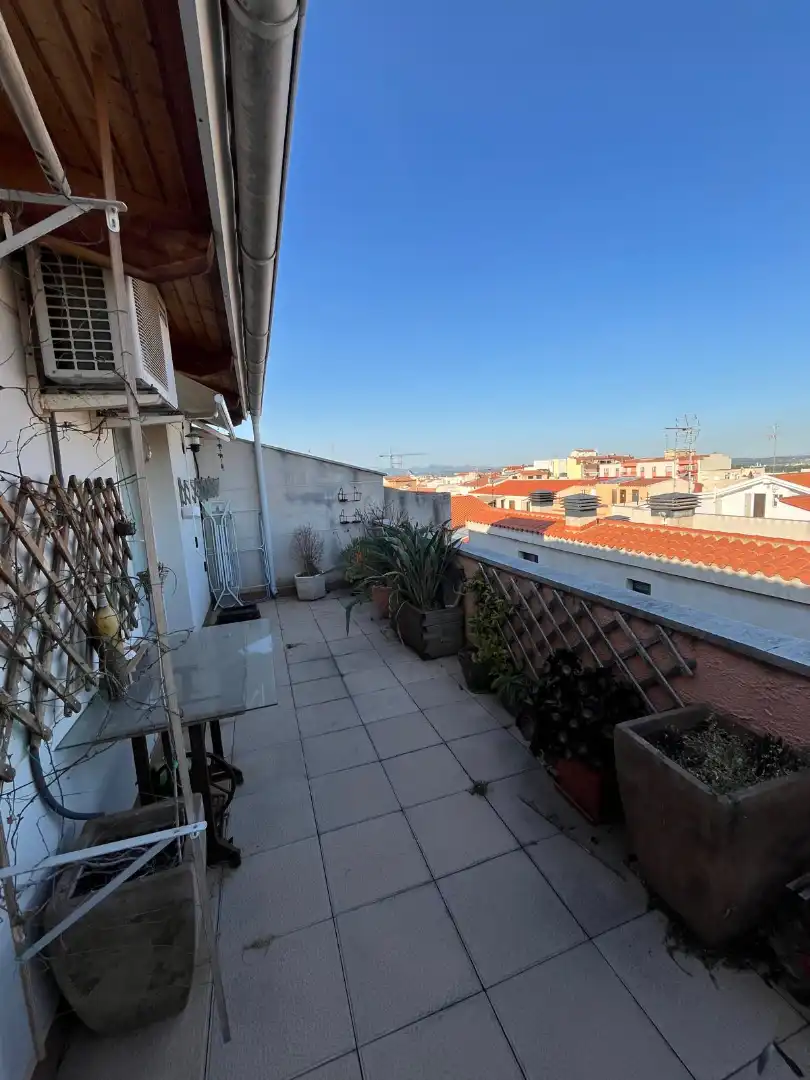 Terraza de Dúplex de alquiler en La Selva del Camp con Aire acondicionado, Calefacción y Terraza