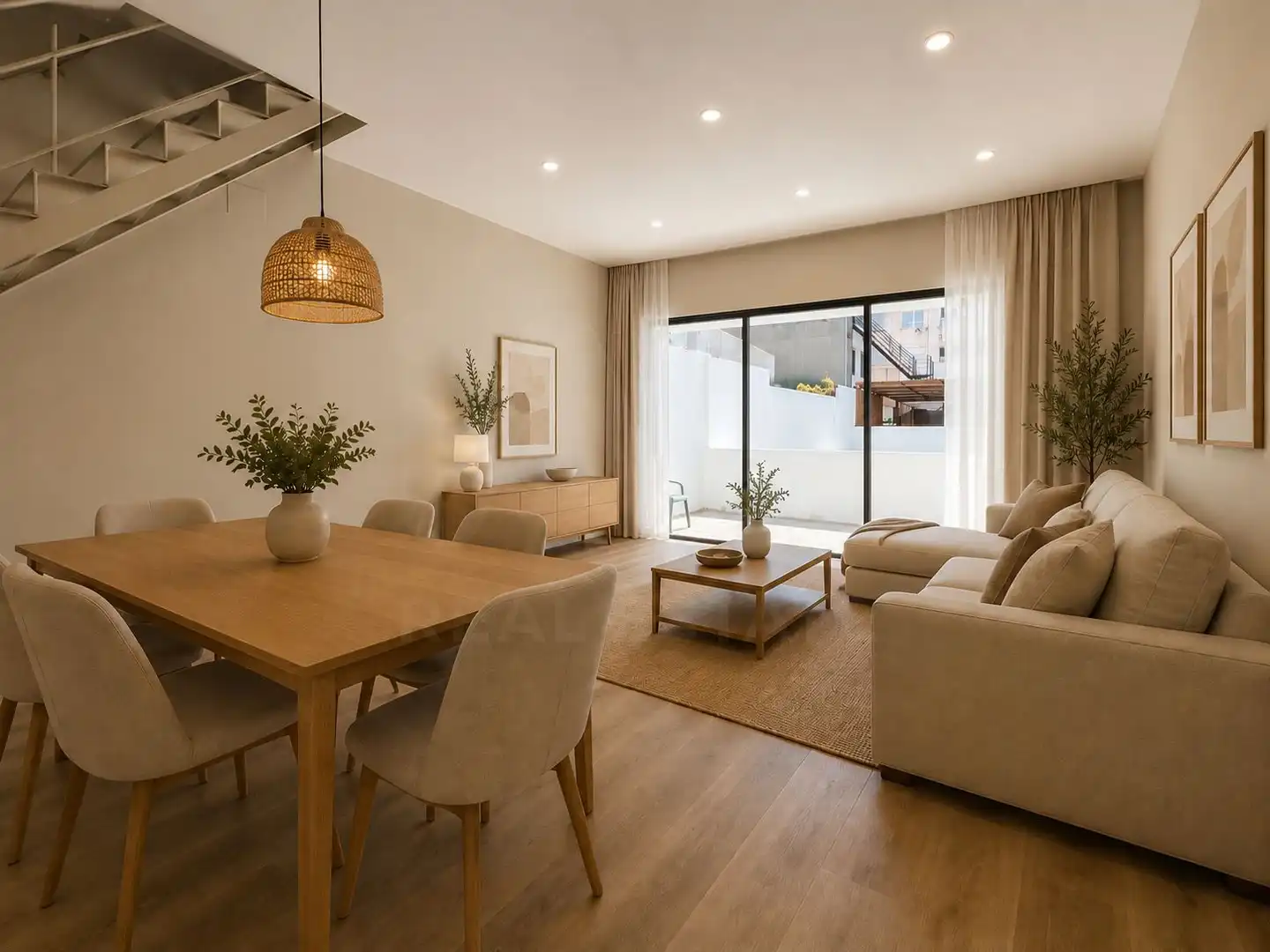Sala d'estar de Dúplex en venda en Sabadell amb Aire condicionat, Calefacció i Terrassa