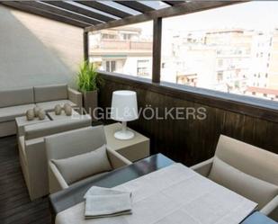 Terrace of Attic to rent in  Barcelona Capital  with Air Conditioner, Heating and Terrace