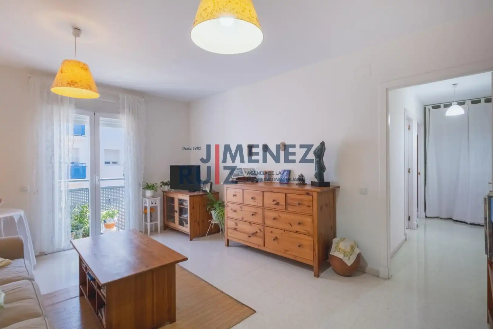 Sala de estar de Piso en venta en El Puerto de Santa María con Piscina comunitaria