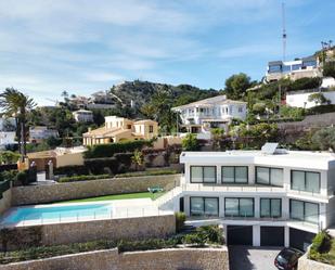 Vista exterior de Casa o xalet de lloguer en Jávea / Xàbia amb Aire condicionat, Terrassa i Piscina