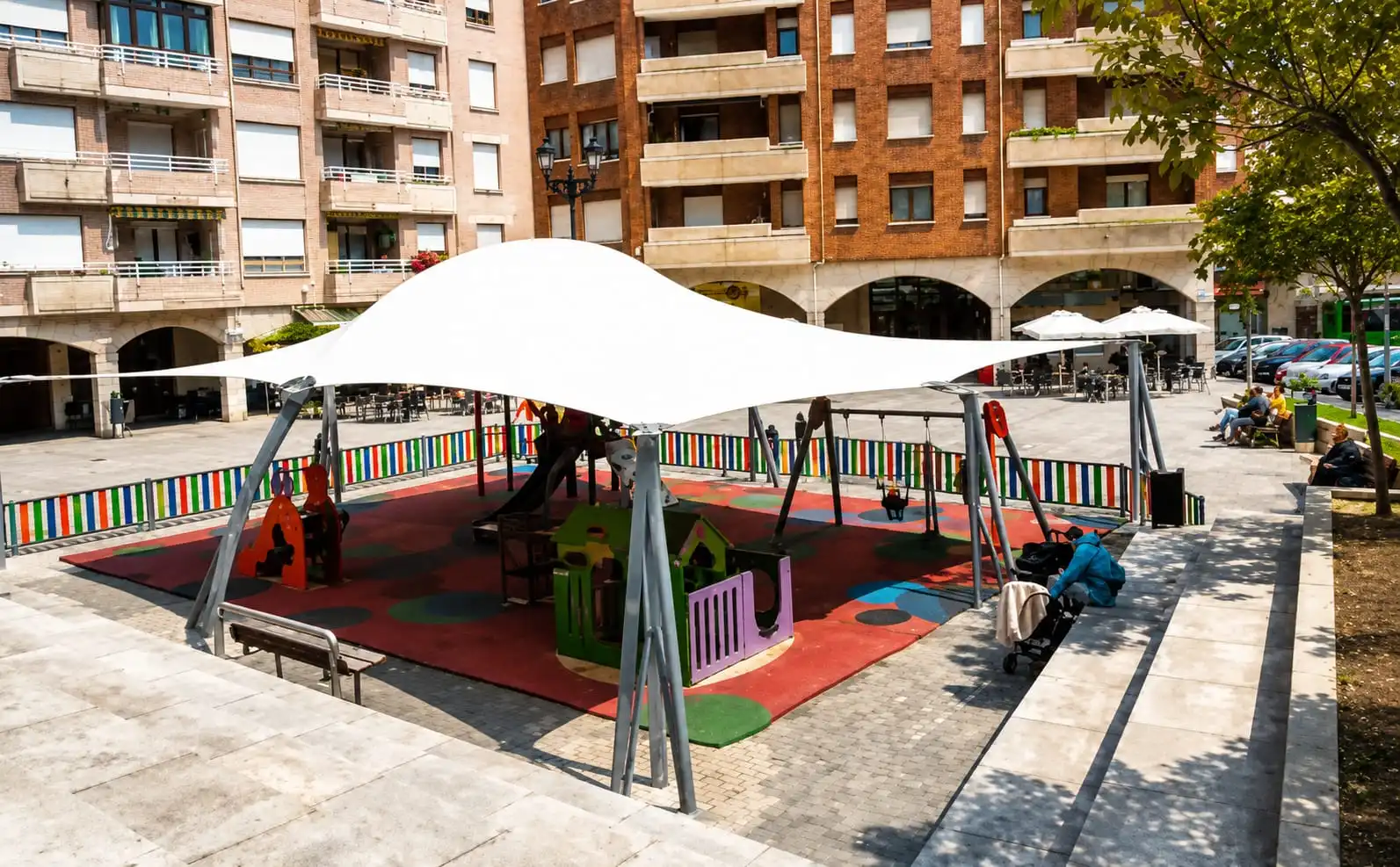 Terrasse von Wohnung zum Verkauf in Castro-Urdiales mit Heizung, Parkett und Terrasse