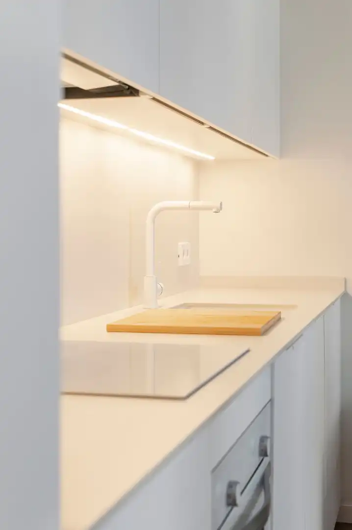 Kitchen of Apartments for rent in Valencia  with Air Conditioner, Heating and Furnished