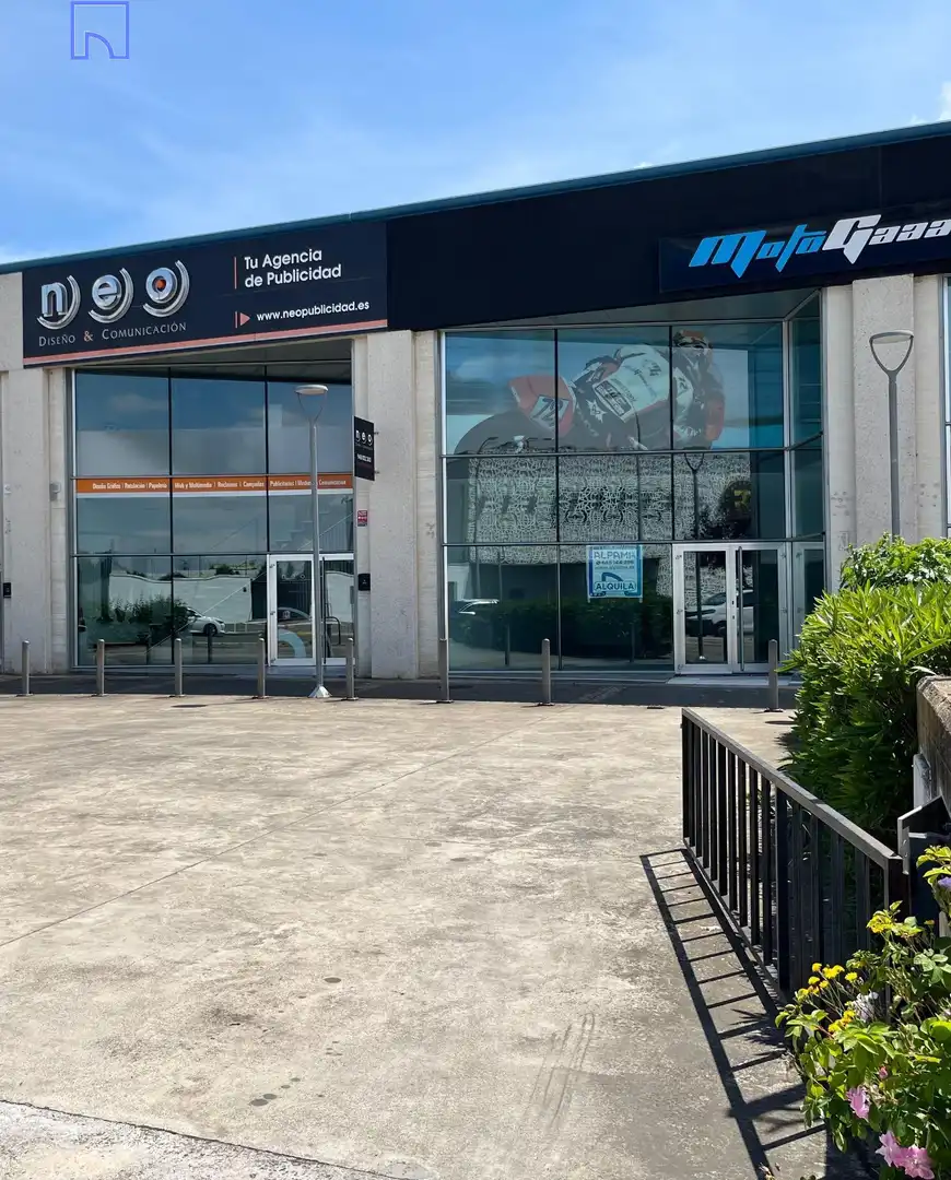 Exterior view of Industrial buildings for rent in Tudela
