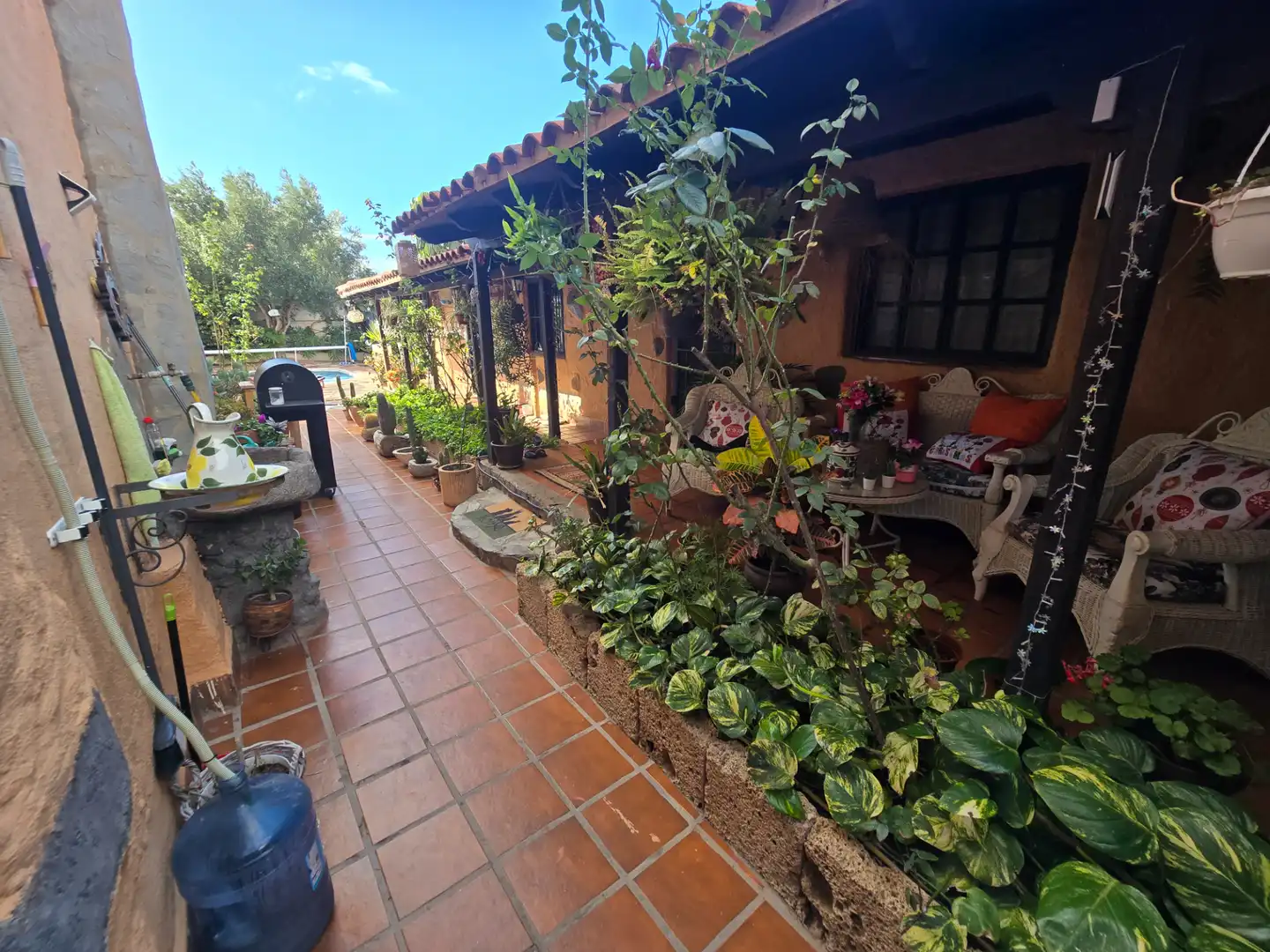 Terrassa de Casa o xalet en venda en Arona amb Aire condicionat, Jardí privat i Parquet