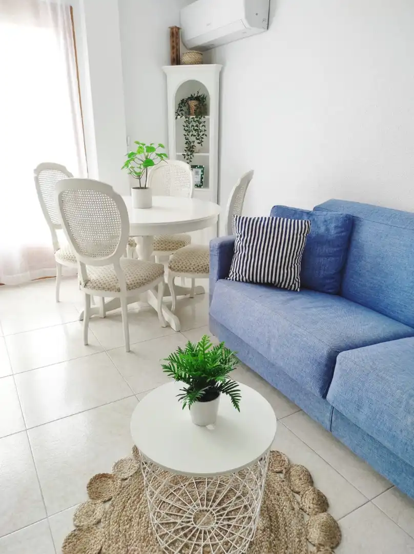 Sala de estar de Apartamento de alquiler en Pilar de la Horadada con Aire acondicionado, Calefacción y Terraza