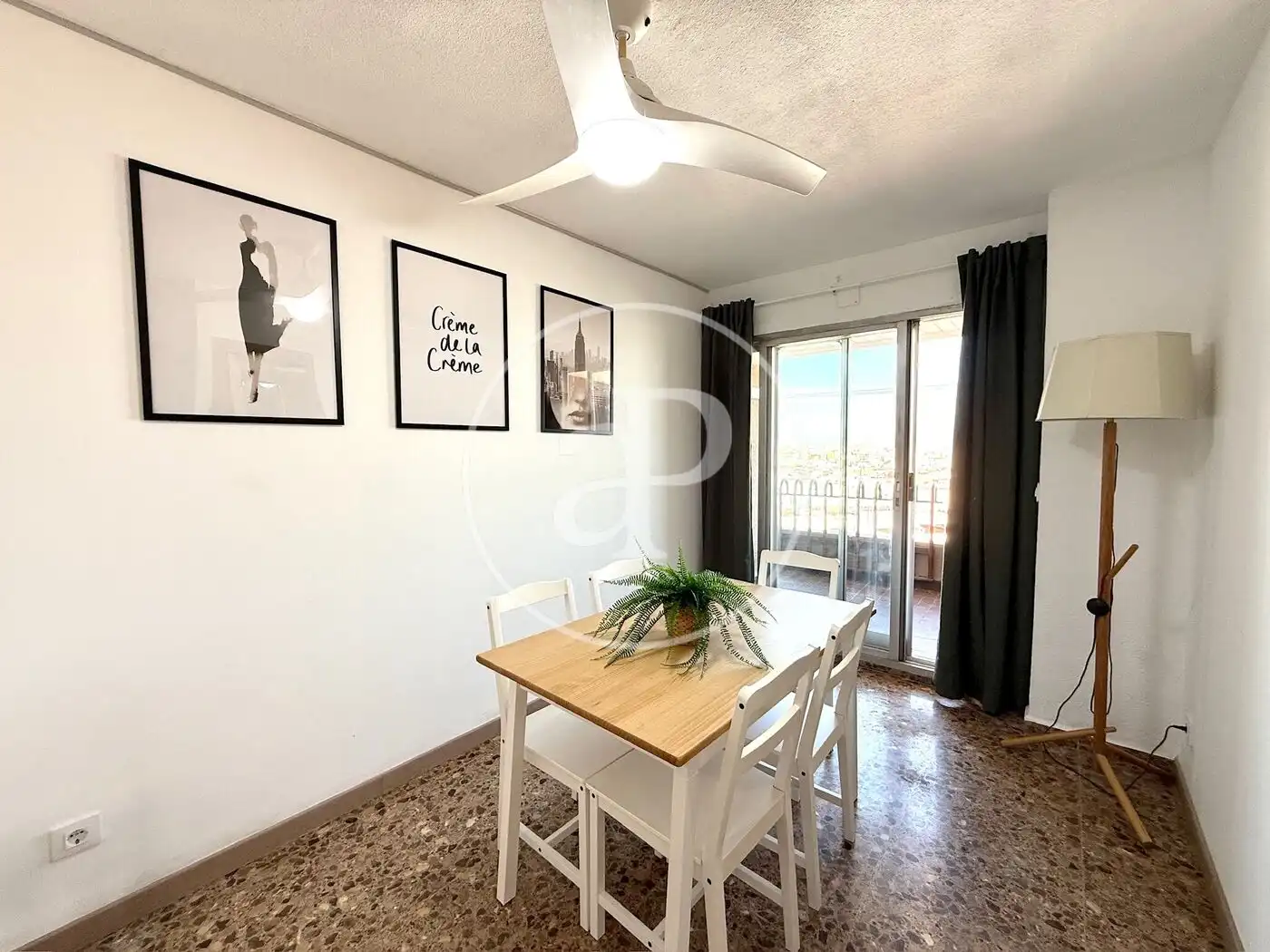 Dining room of Flat for sale in Valencia  with Air Conditioner, Heating and Balcony