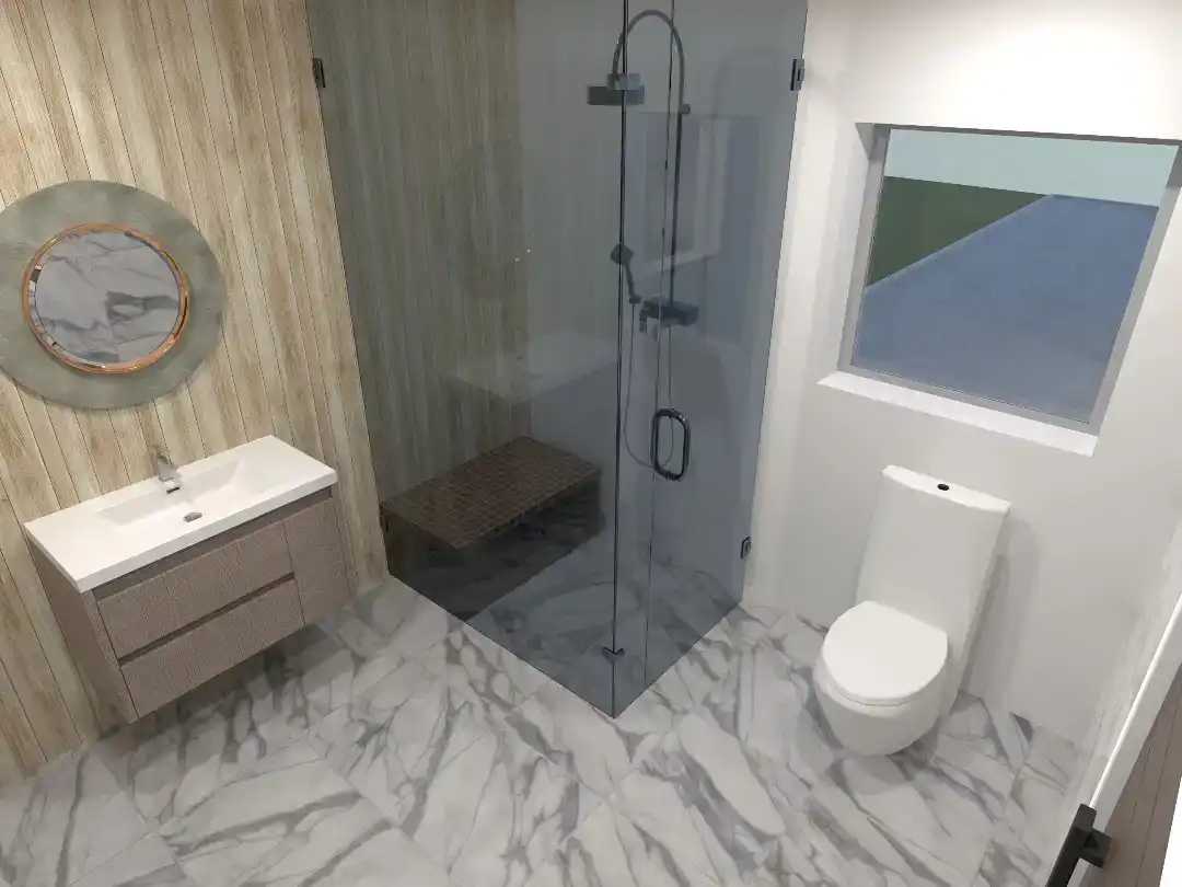 Bany de Casa o xalet en venda en Viladecavalls amb Piscina