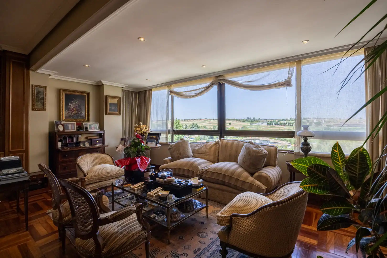 Sala de estar de Piso en venta en Madrid con Aire acondicionado, Calefacción y Jardín privado
