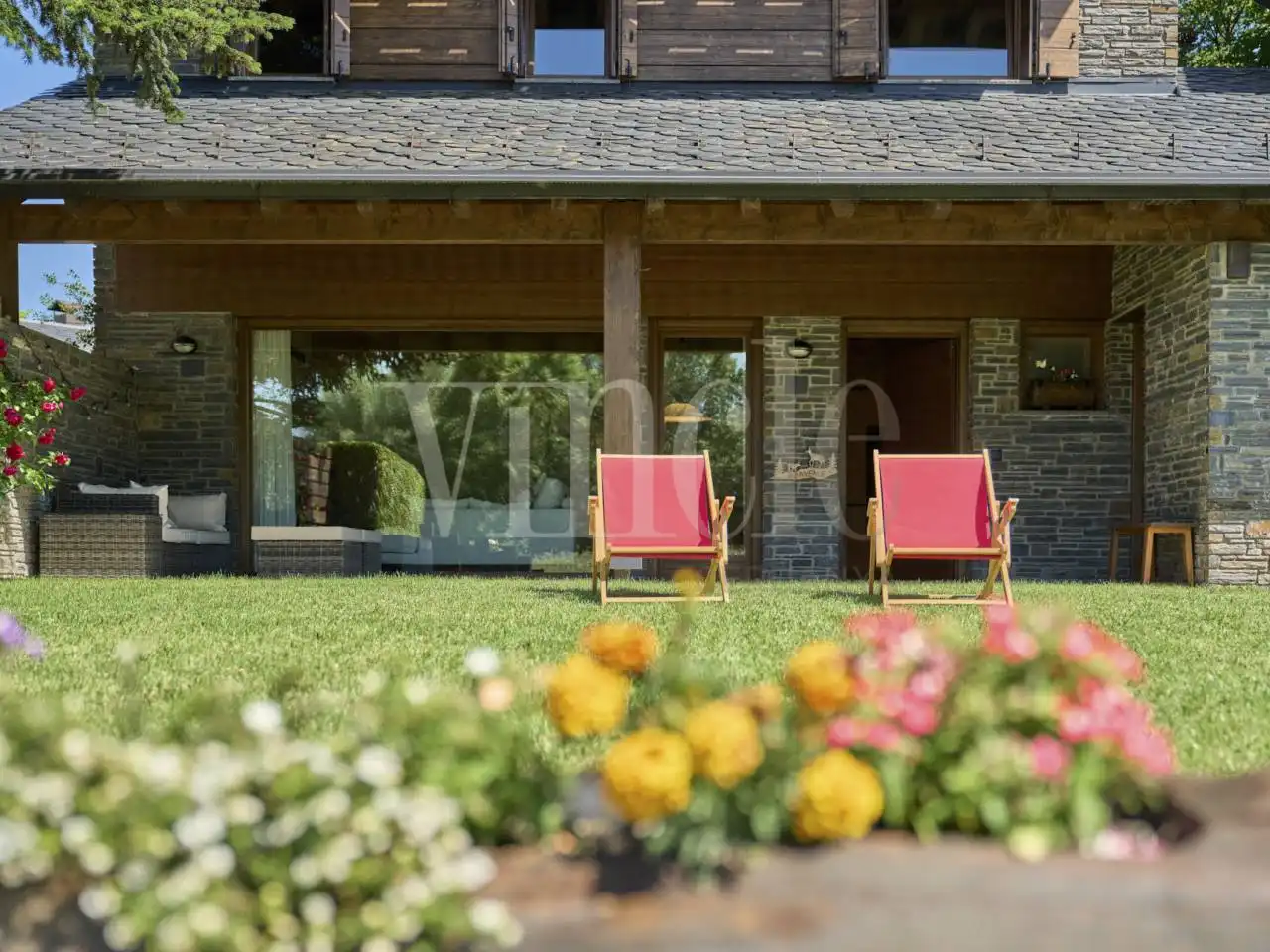 Terraza de Casa o chalet en venta en Guils de Cerdanya con Calefacción, Jardín privado y Parquet
