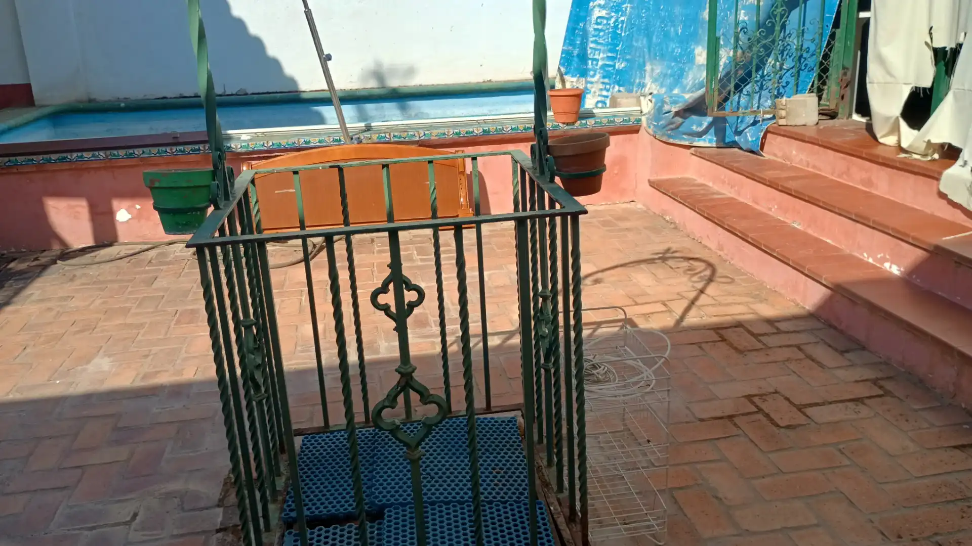 Terraza de Casa adosada en venta en Villanueva del Ariscal con Aire acondicionado, Piscina y Horno