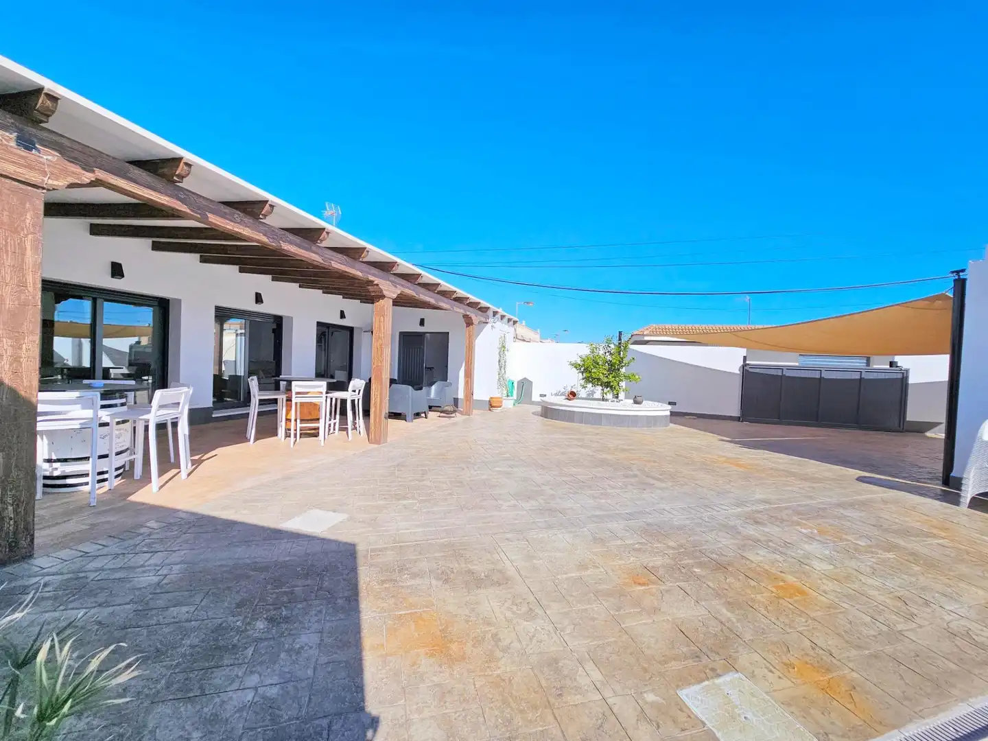 Terraza de Casa o chalet en venta en Cartagena con Terraza, Piscina y Amueblado