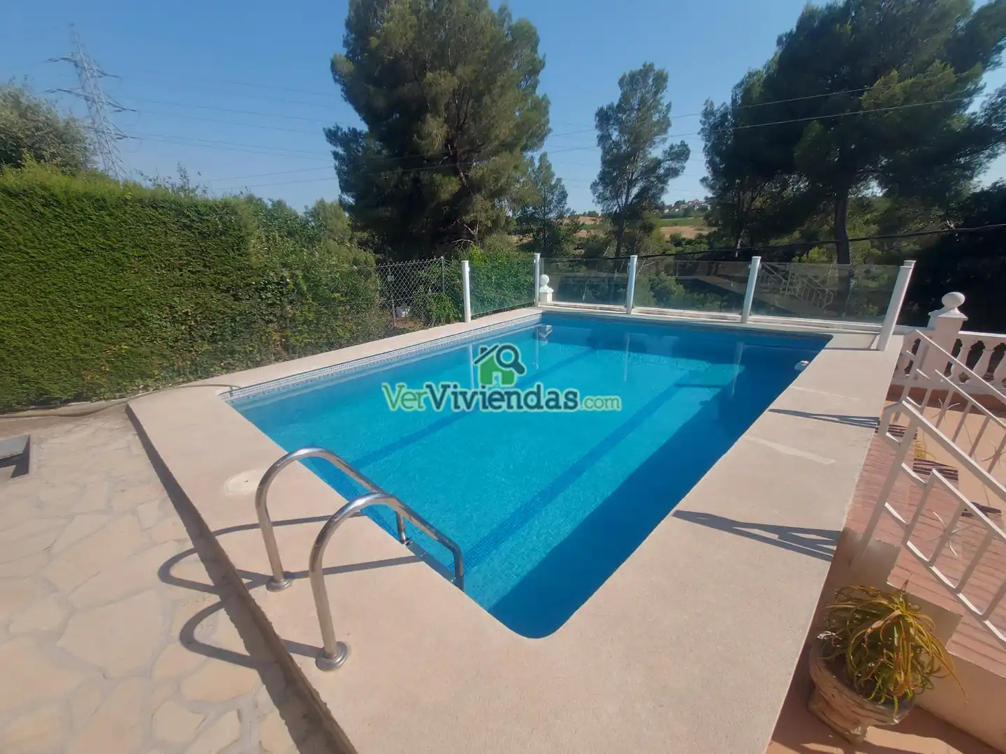 Piscina de Casa o xalet en venda en Piera amb Calefacció, Jardí privat i Terrassa