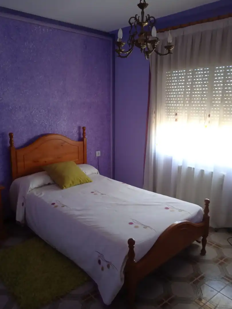 Dormitori de Casa adosada en venda en Vinaceite amb Calefacció, Moblat i Forn