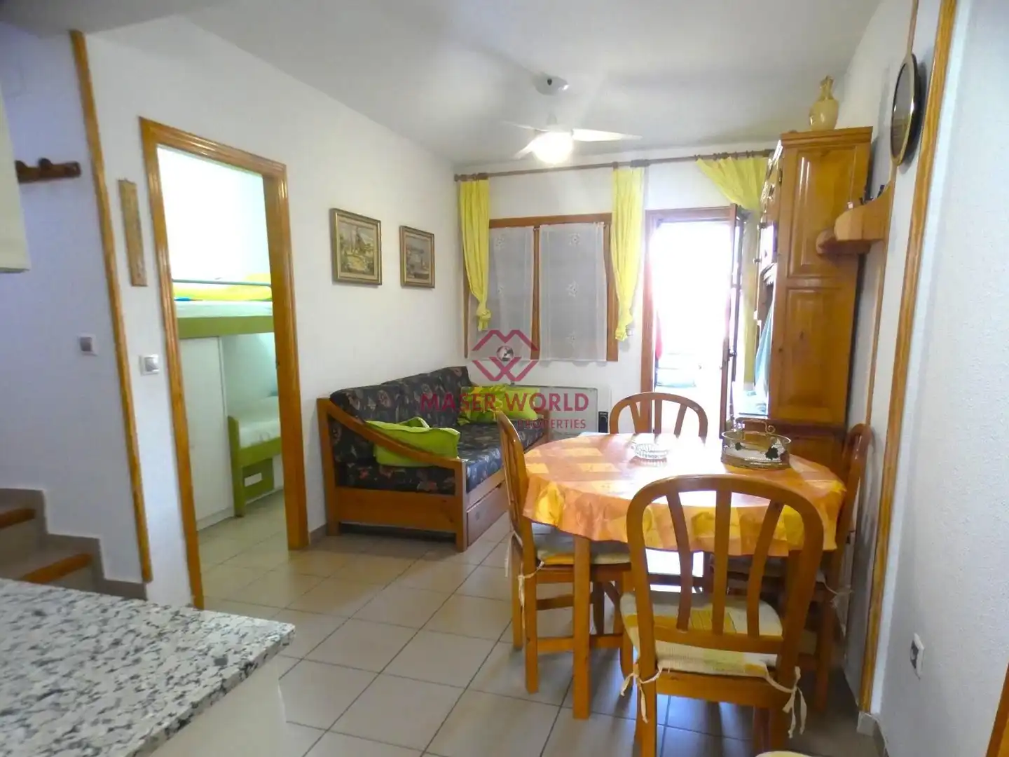 Sala de estar de Ático en venta en Mazarrón con Terraza, Trastero y Amueblado