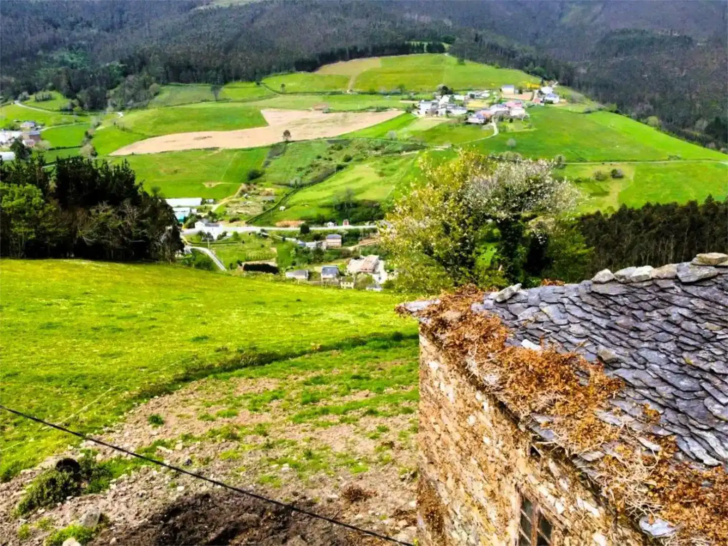 Vista exterior de Pis en venda en Castropol