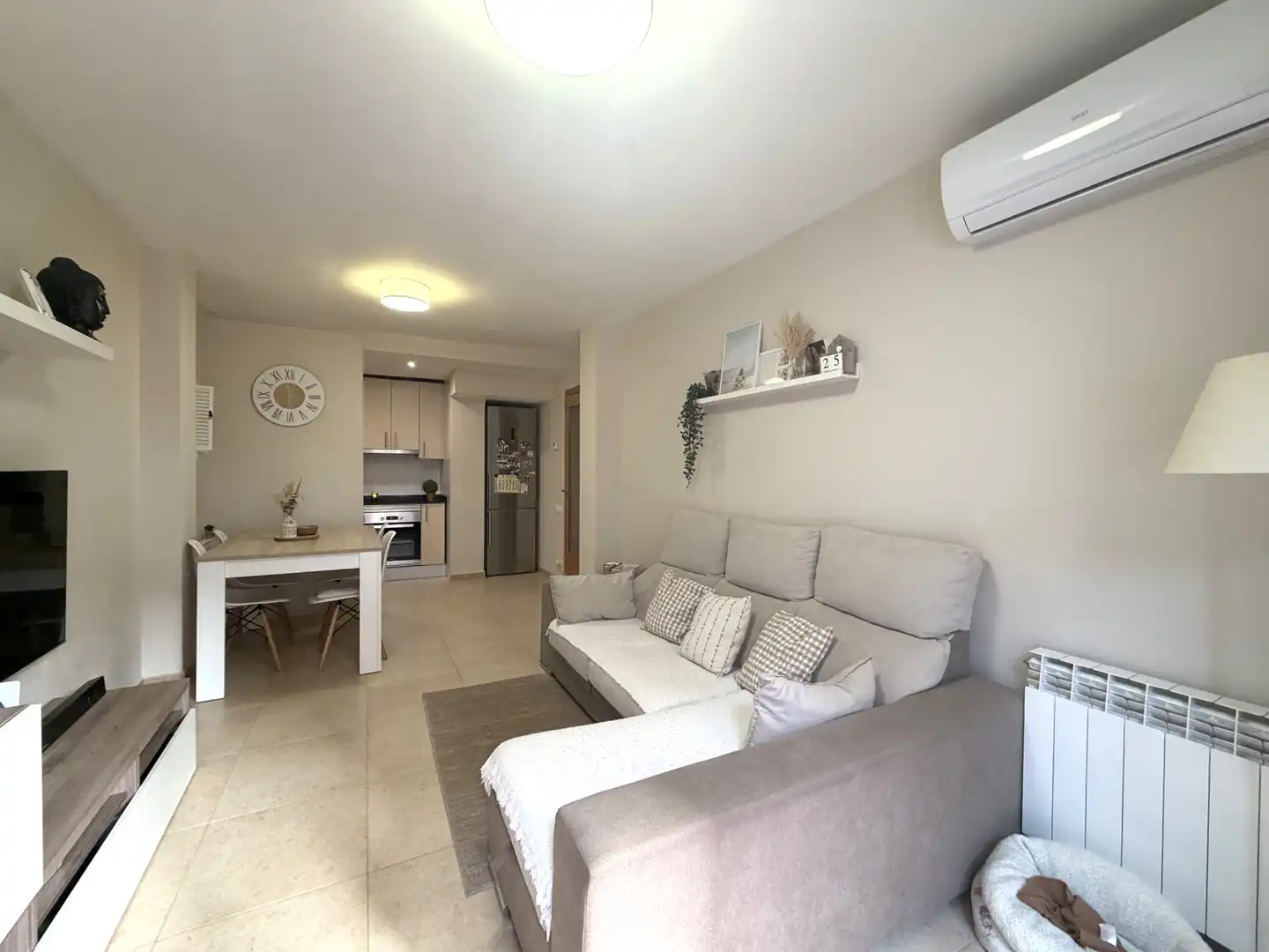 Sala de estar de Piso en venta en Rubí con Aire acondicionado, Calefacción y Terraza