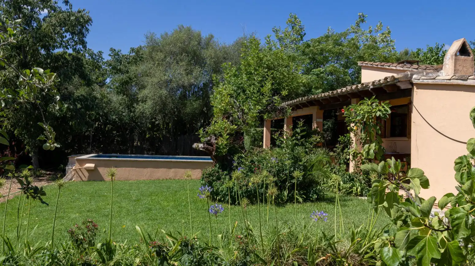 Jardí de Casa o xalet en venda en Pollença amb Aire condicionat, Terrassa i Traster