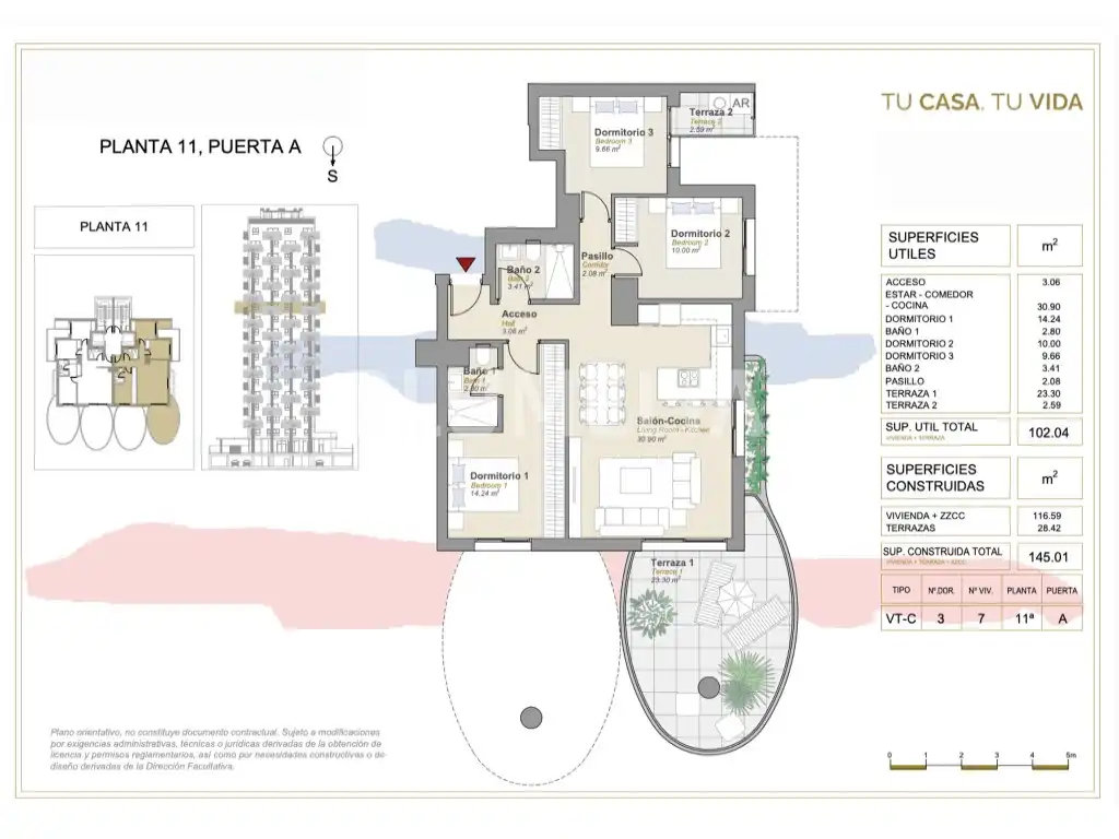 Flat for sale in Avenida Rumania, Marisol Park - Ortembach - Los Almendros