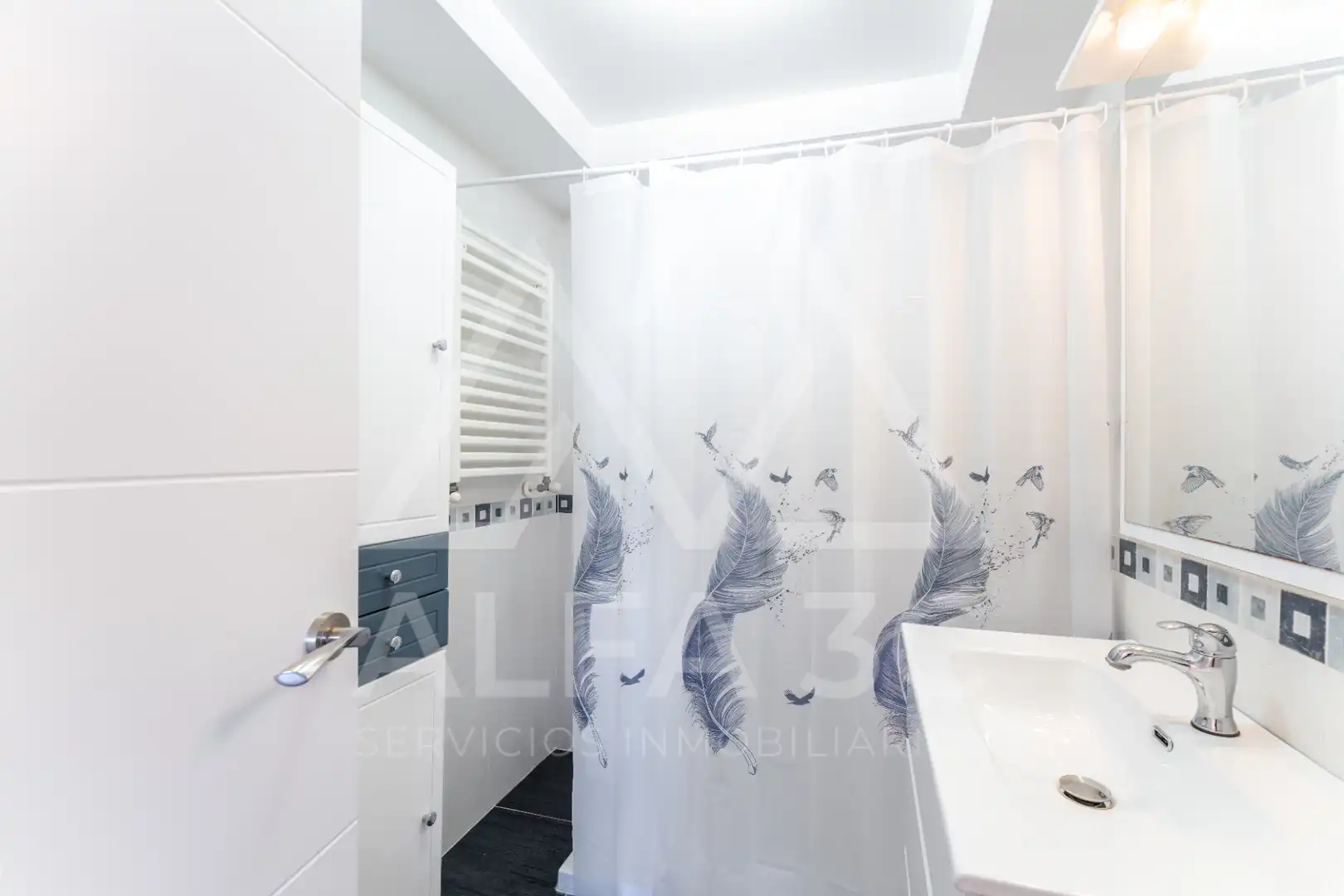 Badezimmer von Wohnung zum Verkauf in Soto del Real mit Heizung, Terrasse und Abstellraum