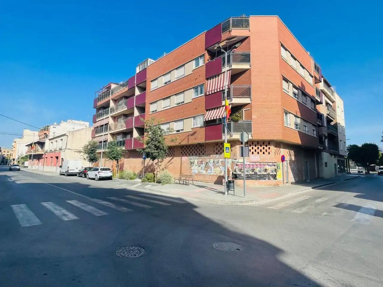 Vista exterior de Piso en venta en Beniel con Aire acondicionado, Calefacción y Balcón