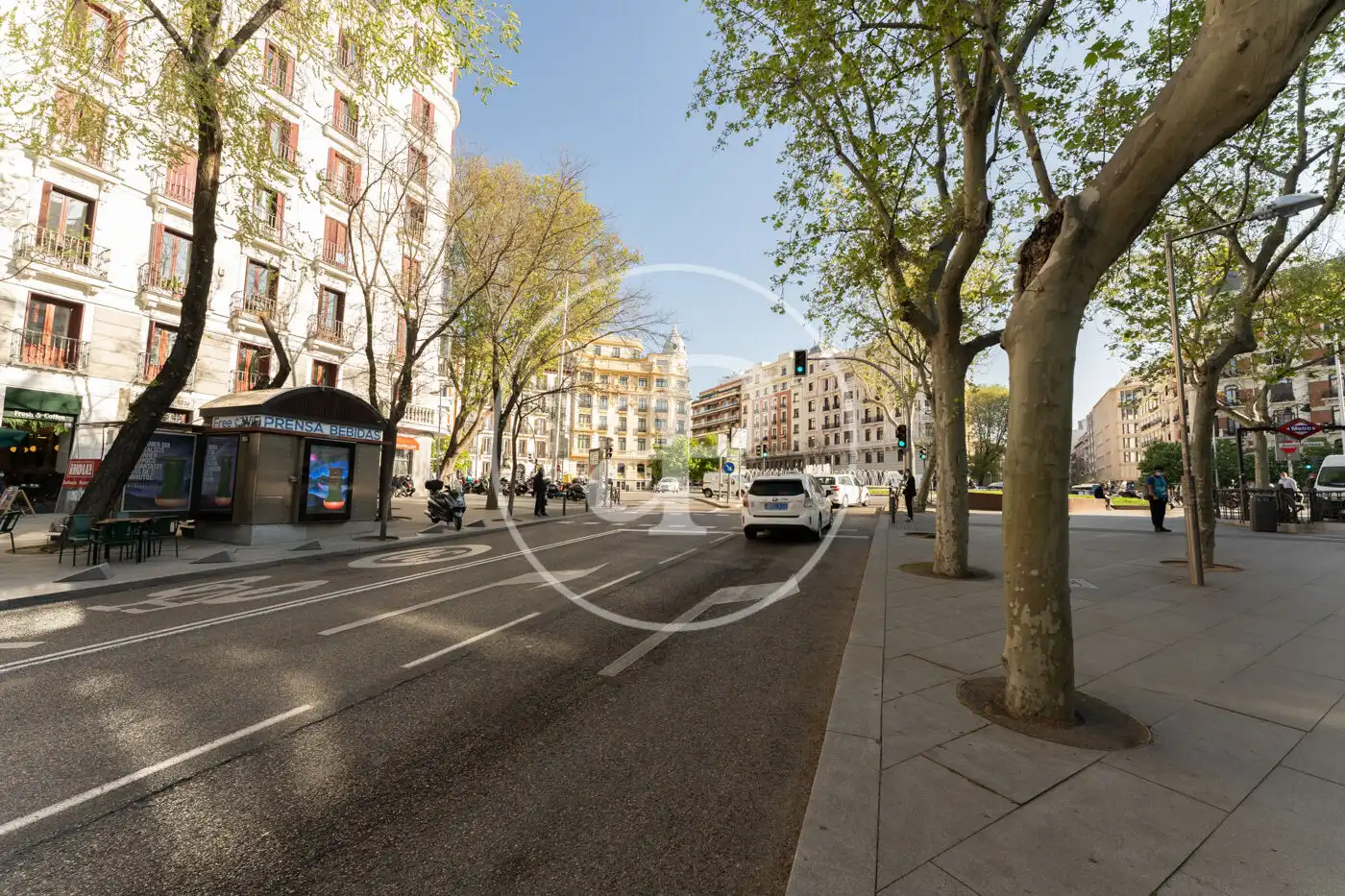 Exterior view of Flat for rent in Madrid  with Air Conditioner, Heating and Furnished