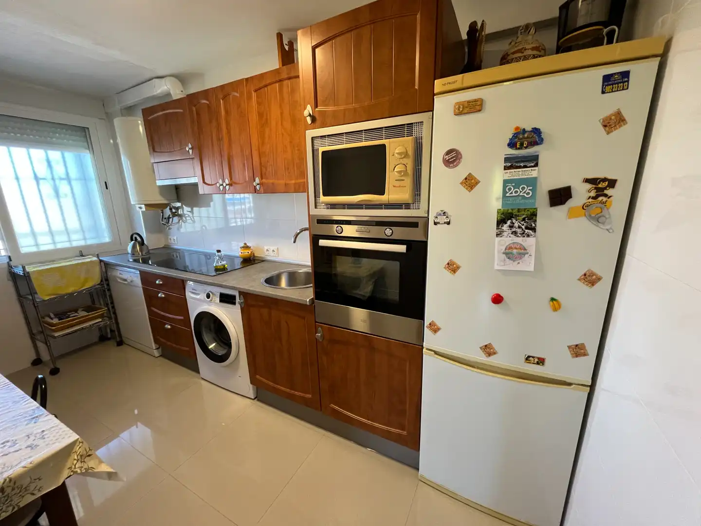 Cocina de Piso en venta en Alicante / Alacant con Terraza, Trastero y Amueblado