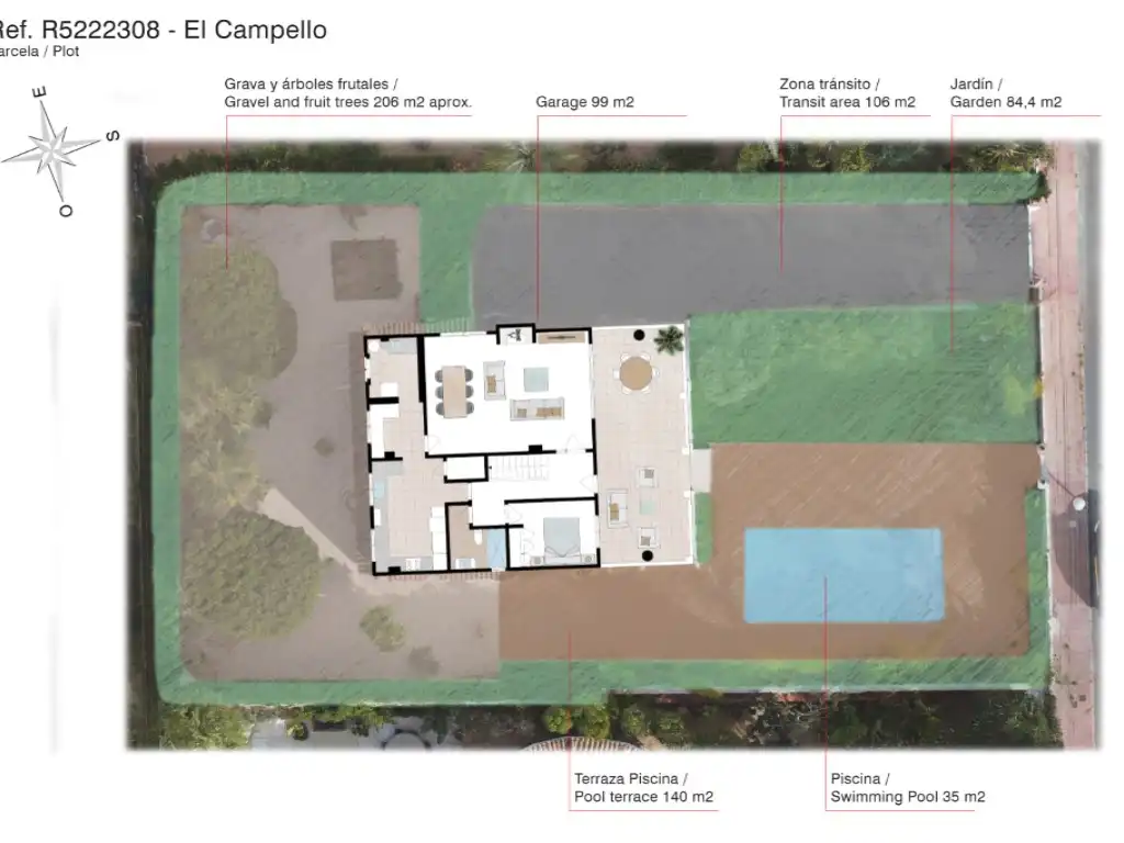 Houses for sale in El Campello  with Air Conditioner, Private garden and Swimming Pool