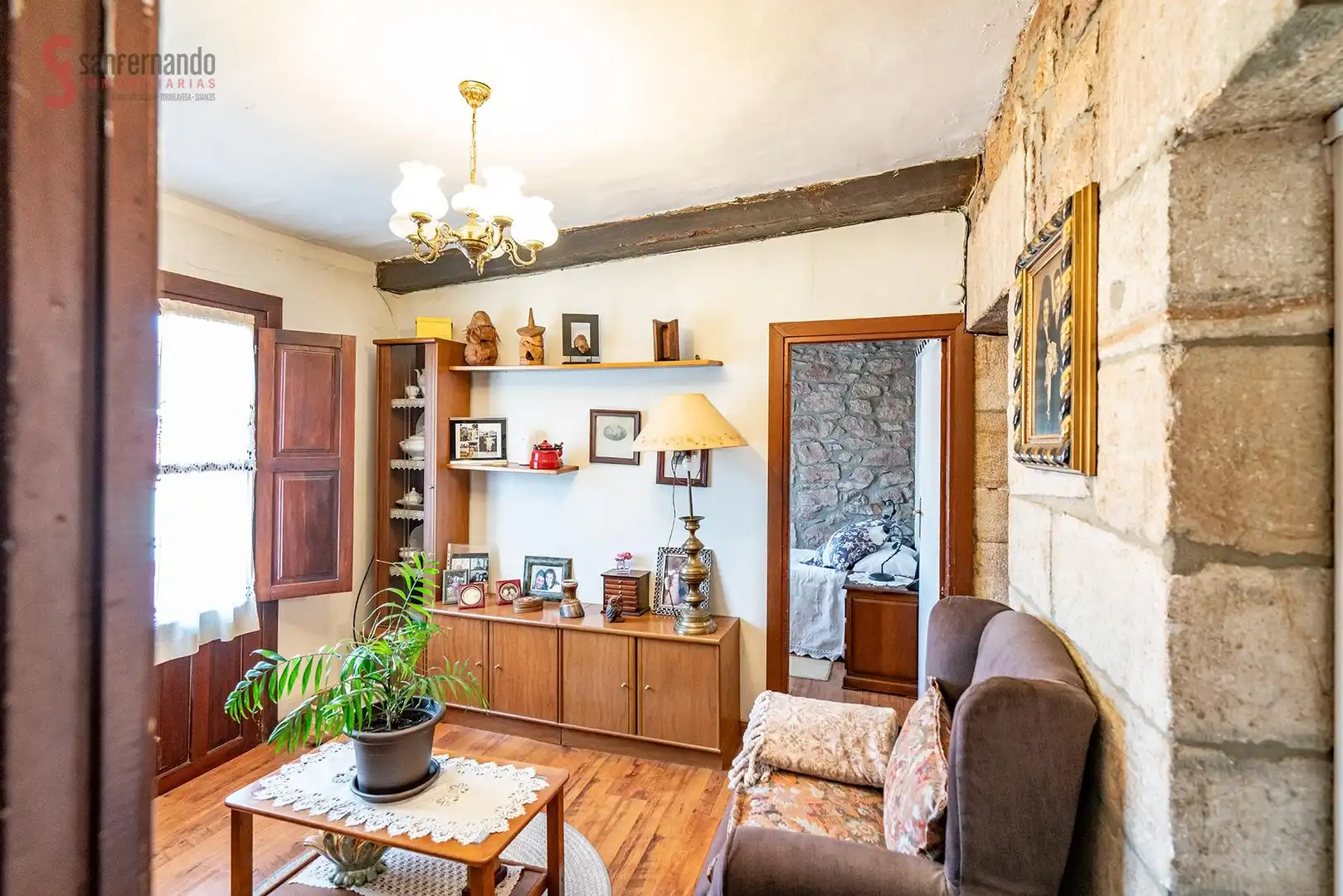 Sala de estar de Casa adosada en venta en Torrelavega  con Jardín privado, Terraza y Trastero