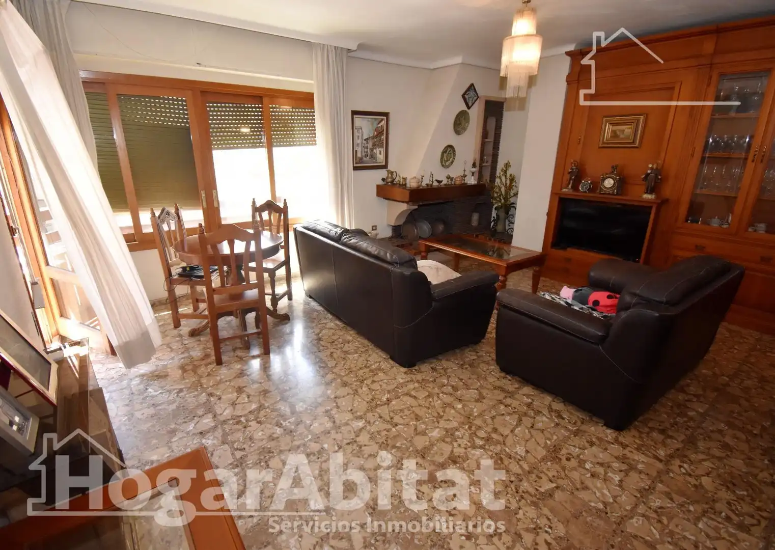 Living room of Flat for sale in Vila-real  with Air Conditioner, Heating and Furnished