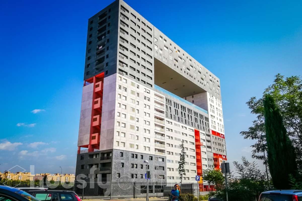 Exterior view of Flat for sale in  Madrid Capital  with Air Conditioner, Heating and Terrace