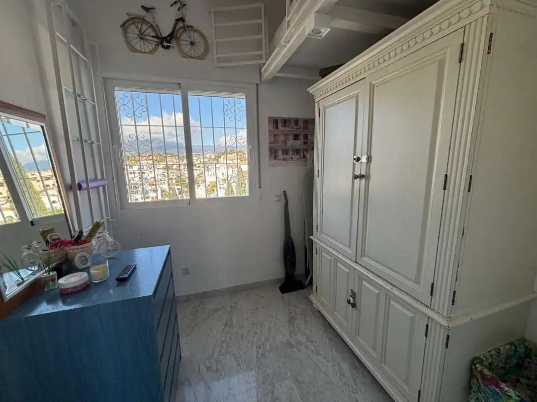 Bedroom of Flat for rent in Marbella  with Private garden and Terrace