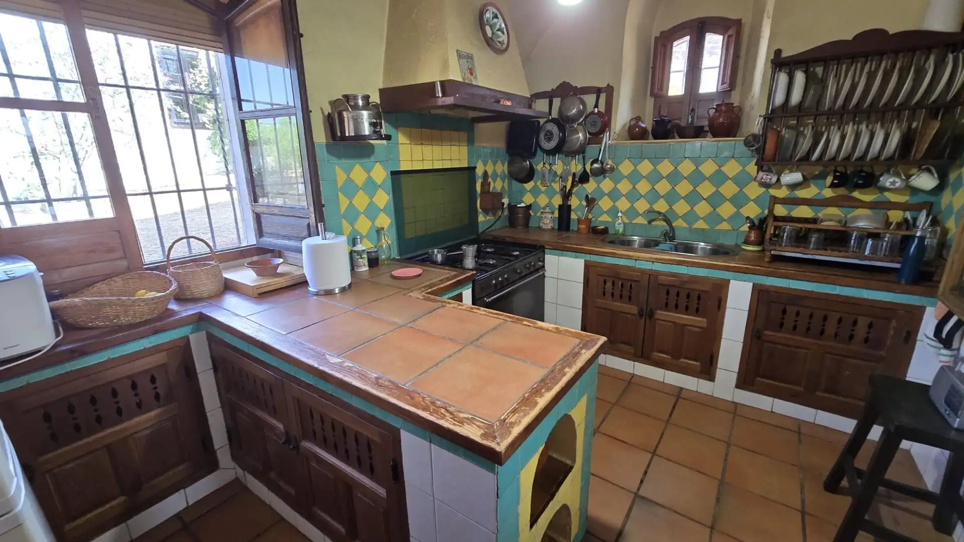 Cocina de Finca rústica en venta en Pozoblanco