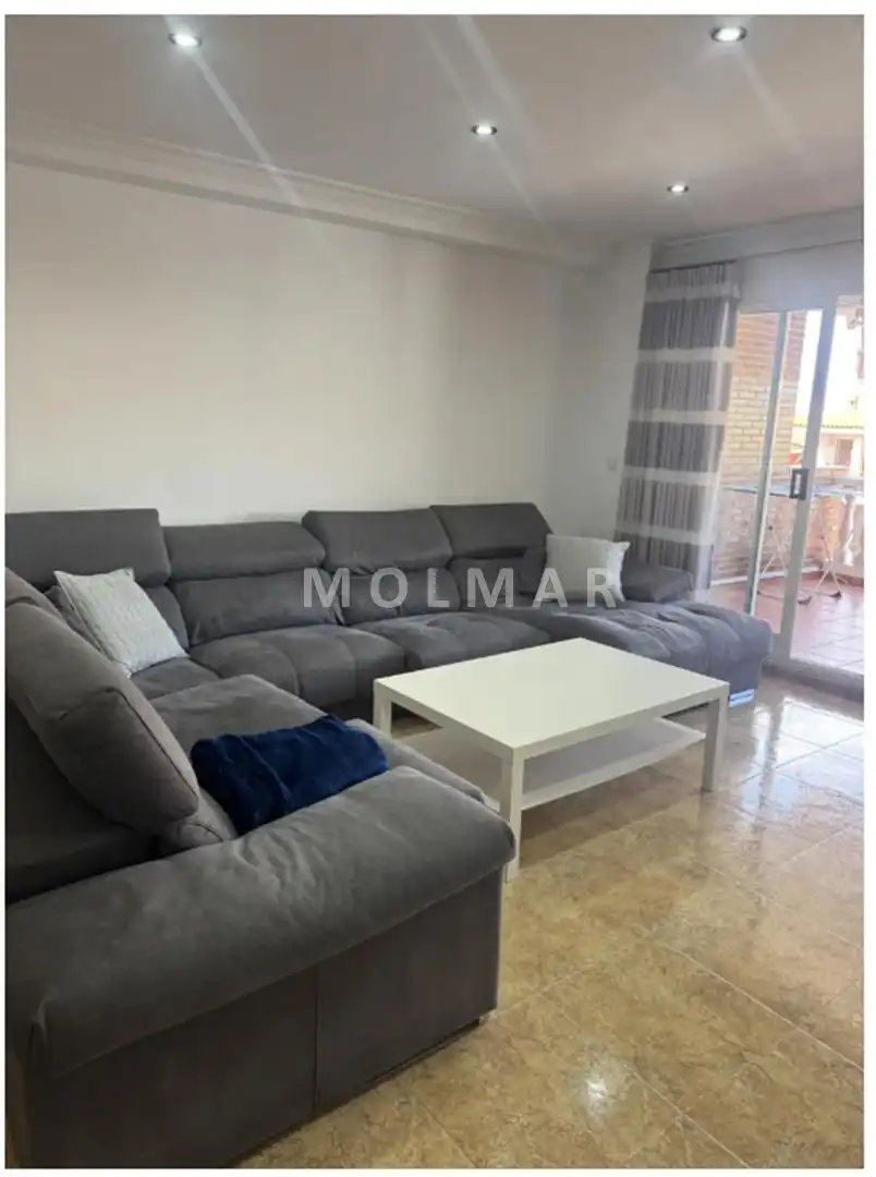 Wohnzimmer von Wohnung zum Verkauf in Burriana / Borriana mit Klimaanlage, Terrasse und Möbliert