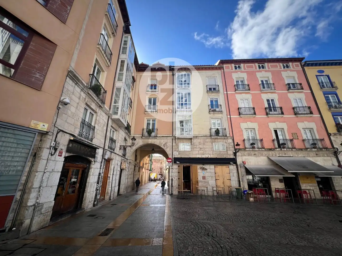 Exterior view of Flat for sale in Burgos  with Heating, Terrace and Storage room