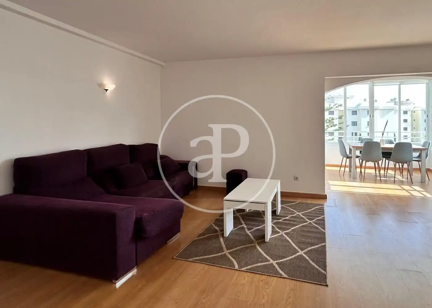 Living room of Flat for rent in Calvià  with Air Conditioner, Heating and Private garden